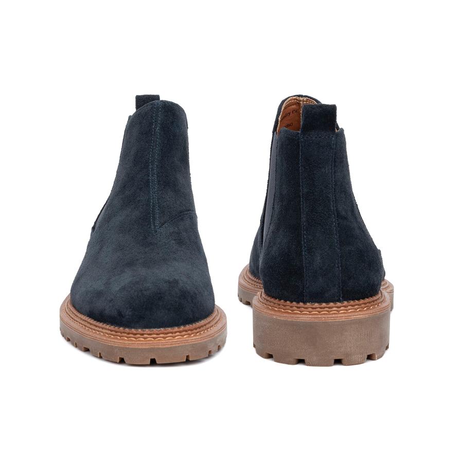 【並行輸入品】Vintage Foundry Co. Men's Blaise, No Lace Shoe, Leather, Round Tの画像
