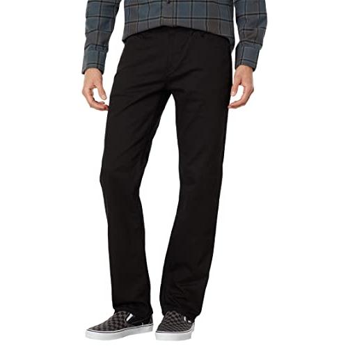並行輸入品】Volcom メンズ ソルバー デニム ジーンズ, ブラック 