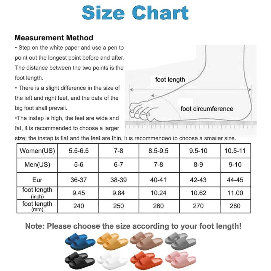 【並行輸入品】Pillow Slippers for Women and Men Super Soft Home Slippers Thickの画像