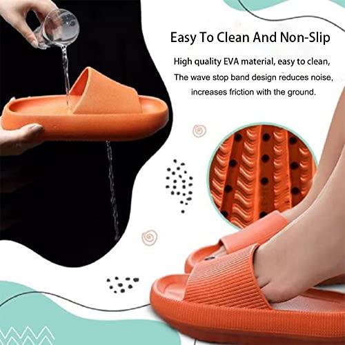 【並行輸入品】Pillow Slippers for Women and Men Super Soft Home Slippers Thickの画像