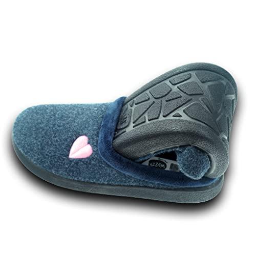 【並行輸入品】WUZZA Women's recycled comfortable, soft, indoor, outdoor slippeの画像