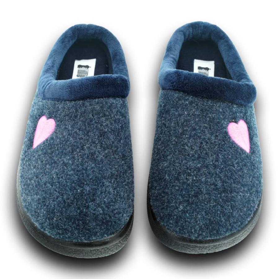 【並行輸入品】WUZZA Women's recycled comfortable, soft, indoor, outdoor slippeの画像