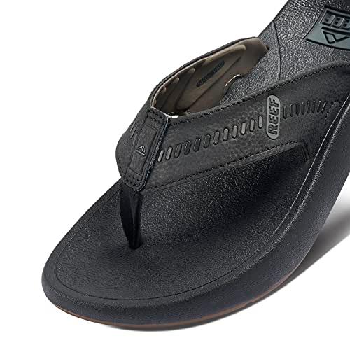 【並行輸入品】Reef メンズ Swellsole クルーザー フリップフロップ, ブラック/グレー, 10 Reef Men's Swells_4