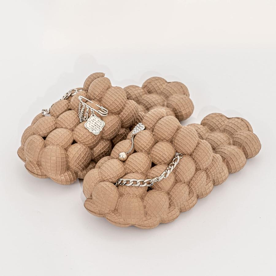 【並行輸入品】ASONGMAKE Mens Bubble Slides Funny Massager Slippers Womens Soft_6