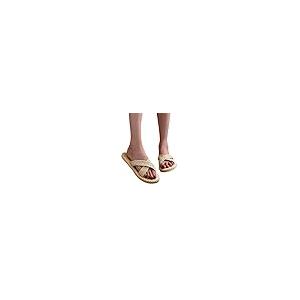 【並行輸入品】Women Woven Flip Summer and Sandals and Slippers Beach Spring Fl_8