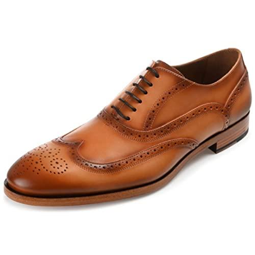 【並行輸入品】TAFT Mens Beck Oxford Dress Shoe with Vegetable Tanned Box Calfの画像