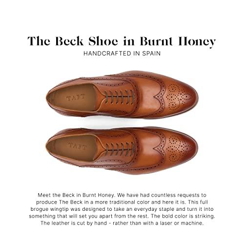 【並行輸入品】TAFT Mens Beck Oxford Dress Shoe with Vegetable Tanned Box Calfの画像