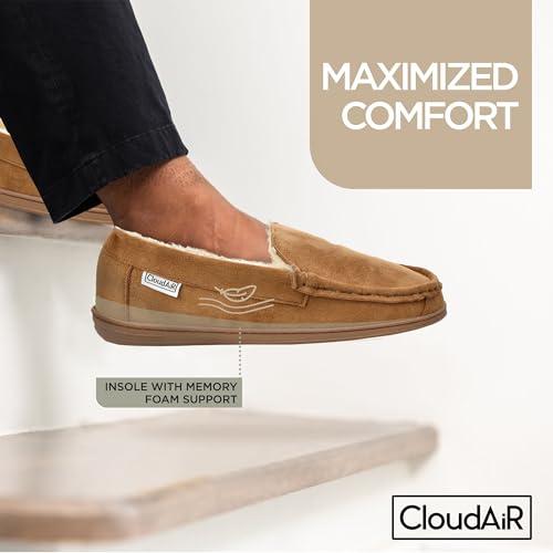 【並行輸入品】CLOUDAIR Men's Moccasin Slippers   Indoor Winter Slippers, Comfo_7