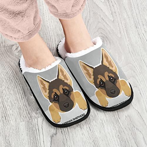 【並行輸入品】Boccsty Cute German Shepherd Dog Spa Slippers House Slippers Memの画像