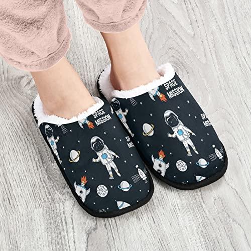 【並行輸入品】Cartoon Astronauts Rockets Spa Slippers Space Pattern House Slip_7
