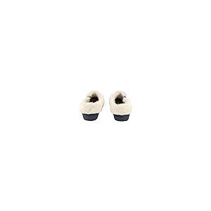 【並行輸入品】Clarks (クラークス) レディース スエードレザースリッパ ゴア&バンジーフェイクファー裏地 屋内 屋外 ハウススリッパ