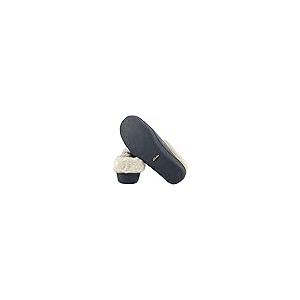 【並行輸入品】Clarks (クラークス) レディース スエードレザースリッパ ゴア&バンジーフェイクファー裏地 屋内 屋外 ハウススリッパ