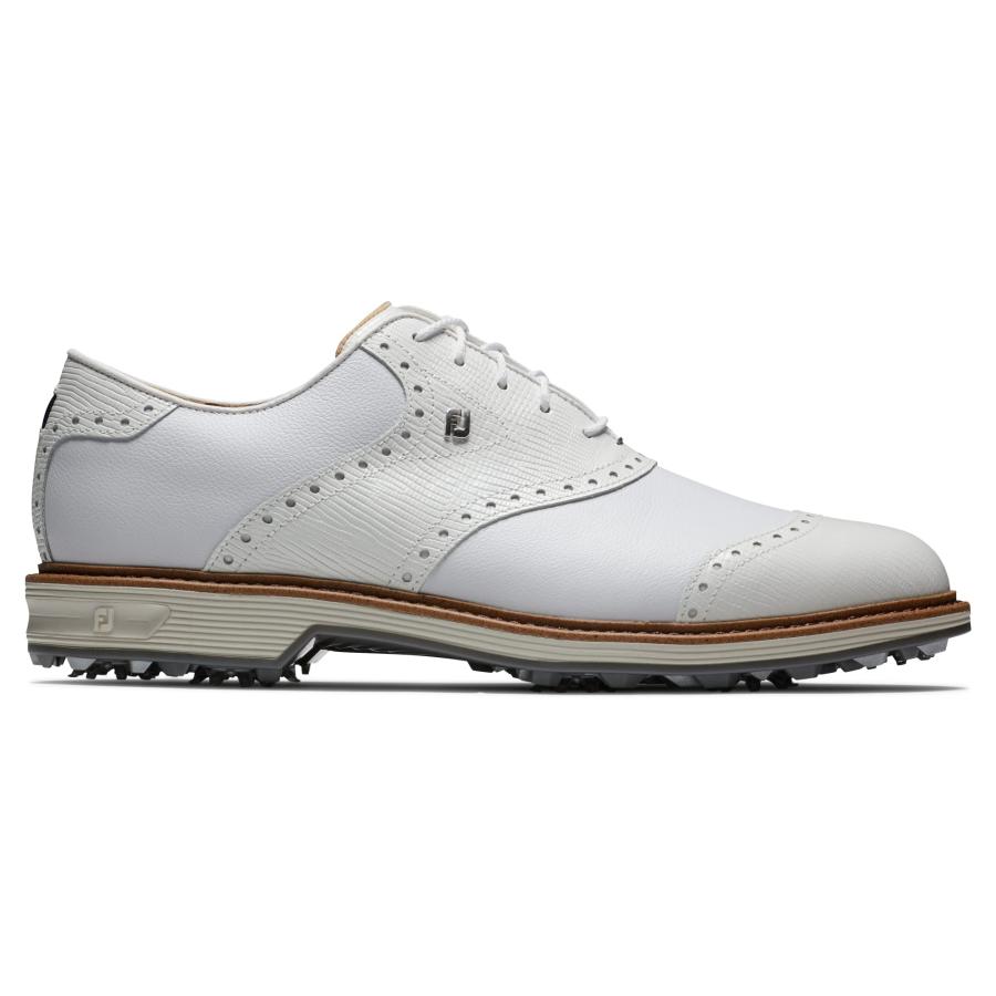 【並行輸入品】FootJoy Men's Premiere Series Wilcox Golf Shoe, White/White, 11.の画像