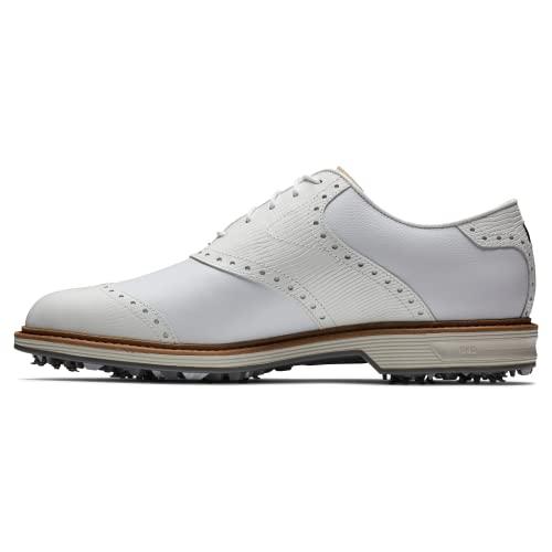 【並行輸入品】FootJoy Men's Premiere Series Wilcox Golf Shoe, White/White, 11.の画像