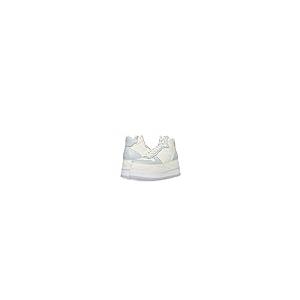 【並行輸入品】Steve Madden Brodiee Blue Multi Lace Up Platform Wedge High Top_2