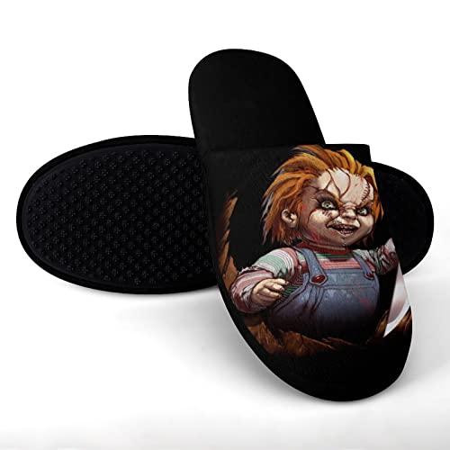 【並行輸入品】ZHANGXM Slippers for Mens And Womens Fashion Slippers Chucky Comの画像