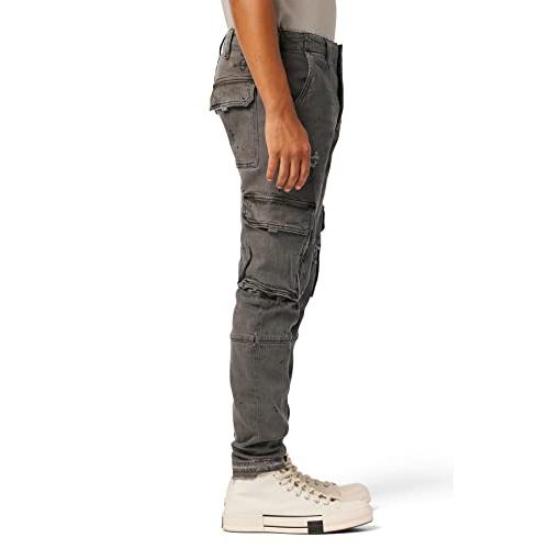 【並行輸入品】HUDSON Men's Skinny Cargo, Dusk Grey, 38の画像