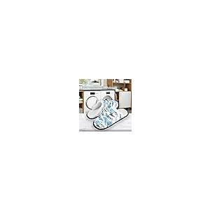 【並行輸入品】Boccsty Blue Whales Spa Slippers Underwater Animal Watercolor Maの画像