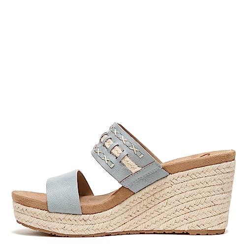 ZODIAC レディース ポピーサンダル, ブルー, 9.5 ZODIAC Womens Poppy Slides Wedge S 並行輸入品