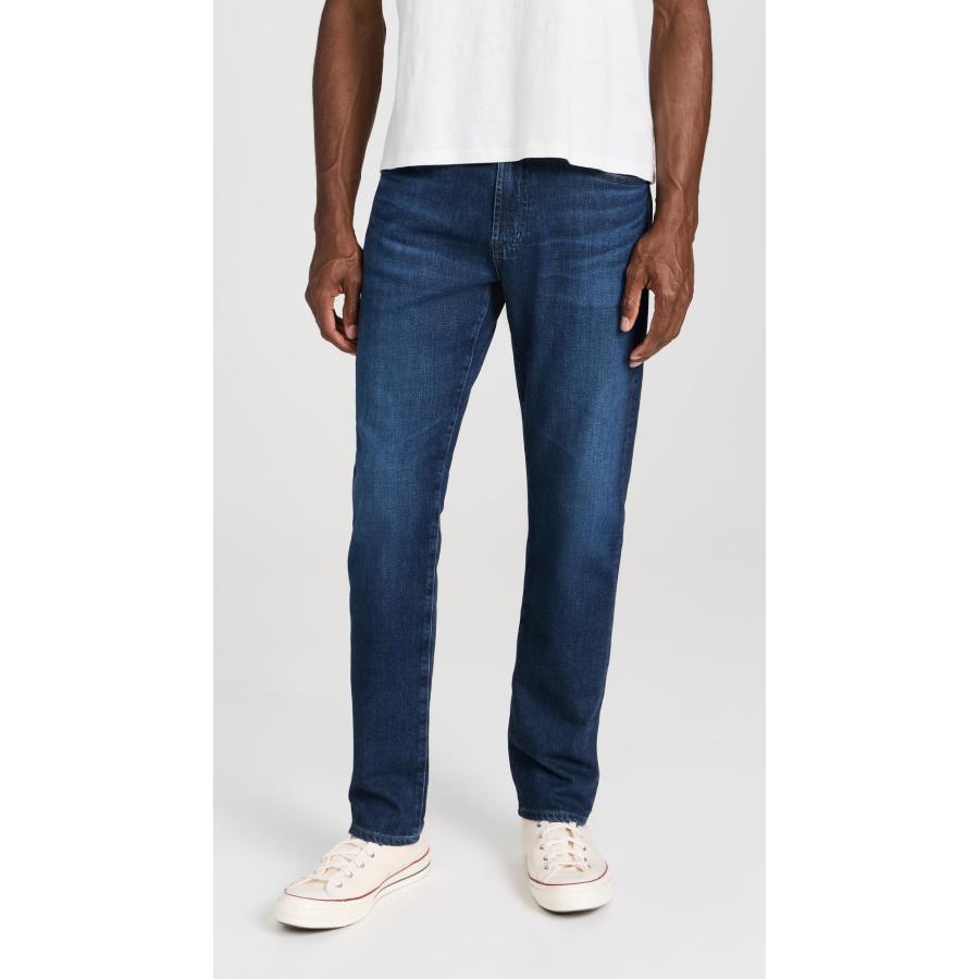 【並行輸入品】AG Adriano Goldschmied Men's Everett Slim Straight Jeans 32", Crの画像
