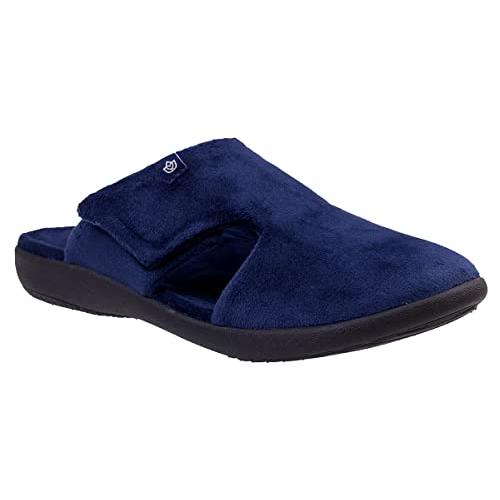 【並行輸入品】Spenco Women's Kholo Renew Slipper, Navy, 9の画像