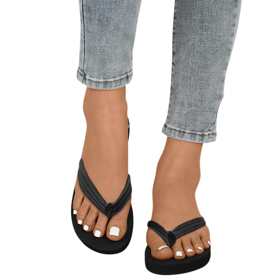 【並行輸入品】Shoes Sandals Flops for Women Ladies Slippers Causal Flip Flat Fの画像