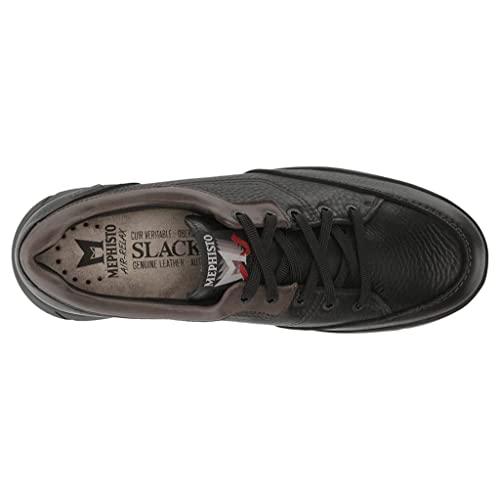 【並行輸入品】Mephisto Mens Riko MT Leather Black Shoes 7.5 USの画像