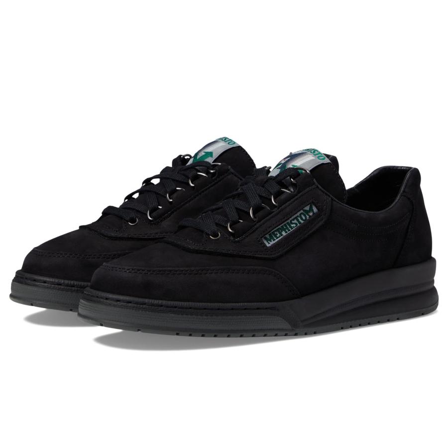 【並行輸入品】Mephisto Women's Rush Sneaker, Black Nomad, 10の画像
