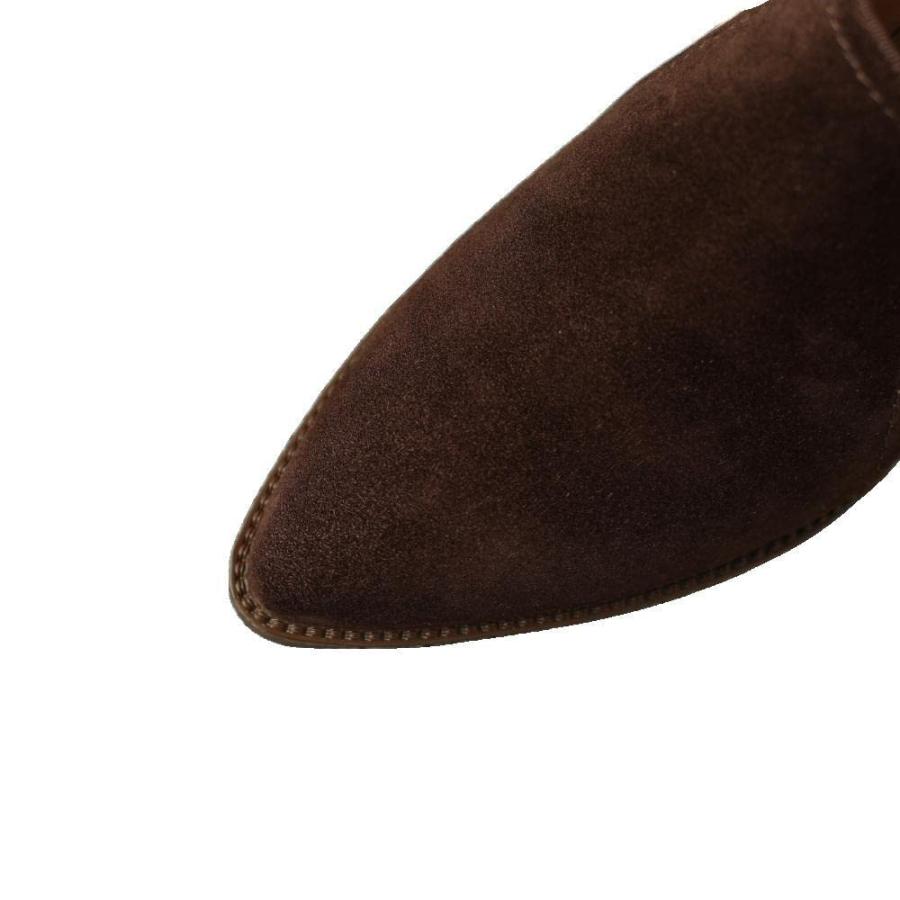 【並行輸入品】TinaCus Handmade Women's Patchwork Leather Assorted Color Pointe_3