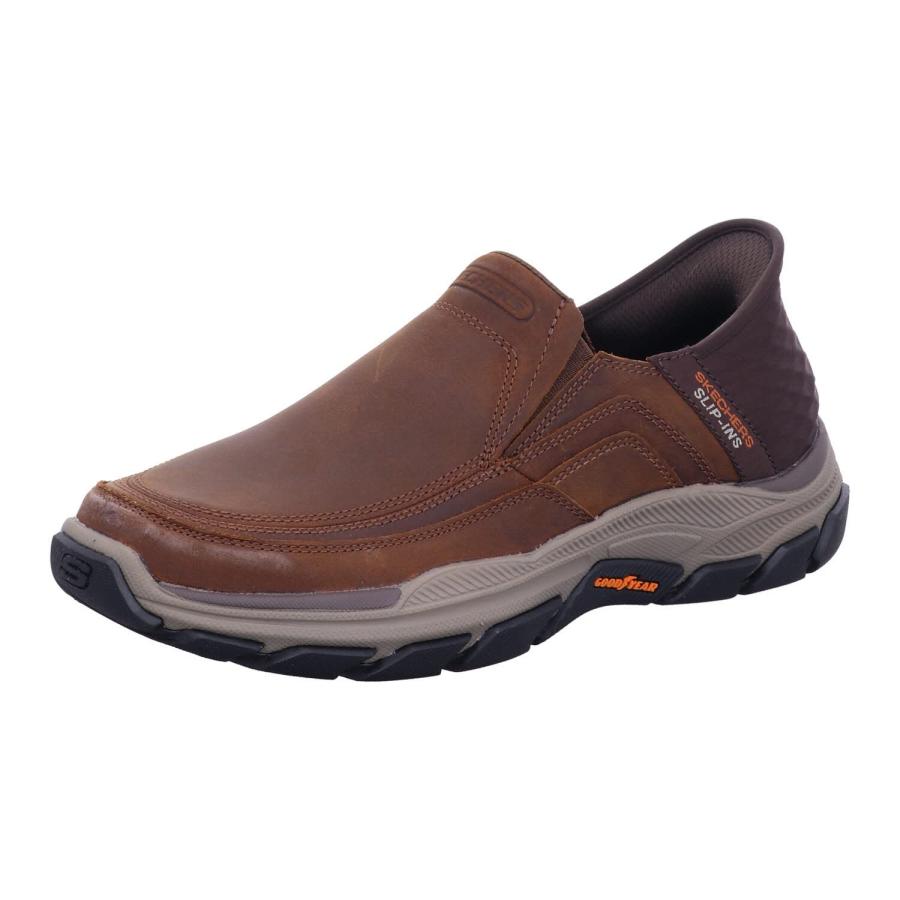 【並行輸入品】[SKECHERS] メンズ リスペクティッド エルジン RESPECTED   ELGIN CDB ダークブラウン 29.0cm