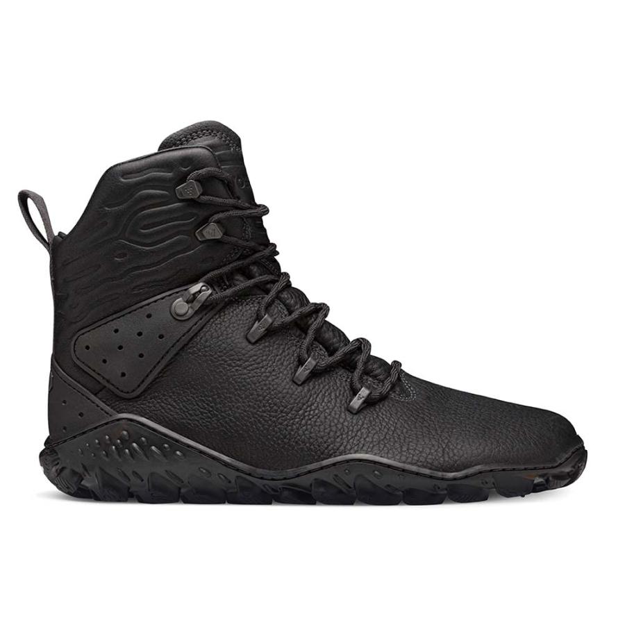 【並行輸入品】Vivobarefoot Womens Tracker Frst ESC Leather Black Trainers 5.5の画像