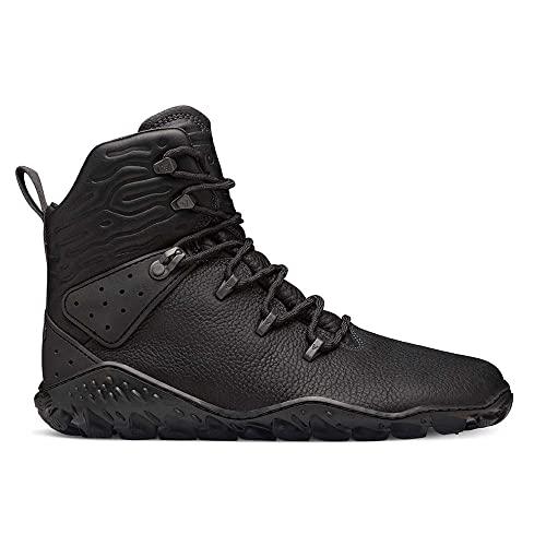 【並行輸入品】Vivobarefoot Womens Tracker Frst ESC Leather Black Trainers 5.5の画像