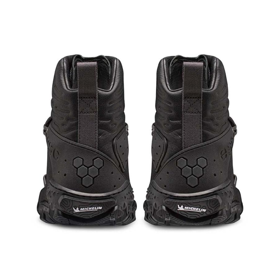 【並行輸入品】Vivobarefoot Womens Tracker Frst ESC Leather Black Trainers 5.5の画像