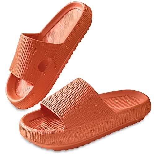 【並行輸入品】FLYKREARK Men And Women EVA Open Toe Soft Slippers Cloud Slipper_1