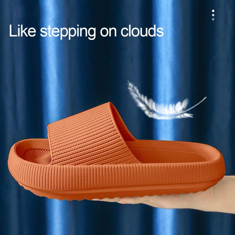 【並行輸入品】FLYKREARK Men And Women EVA Open Toe Soft Slippers Cloud Slipper_6