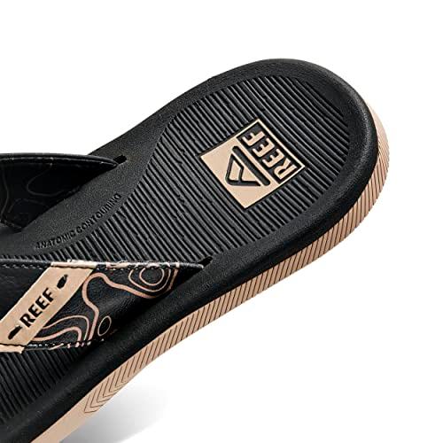 【並行輸入品】Reef メンズ サンタアナ ビーチサンダル， タン トポ， 10 Reef Men's Santa Ana Flip Flop，