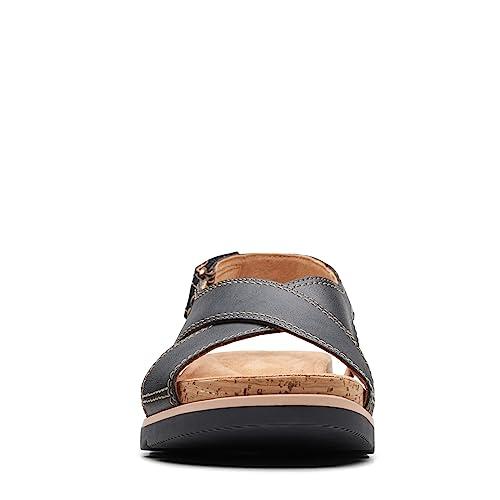 Clarks クラークス　ストラップレザーフラットシューズ　美品 clarks クラークス ストラップシューズ レザー - メルカリ