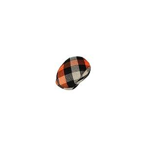 【並行輸入品】Stetson Benvick Wool Check Flat Cap Men orange 7 1/4_8