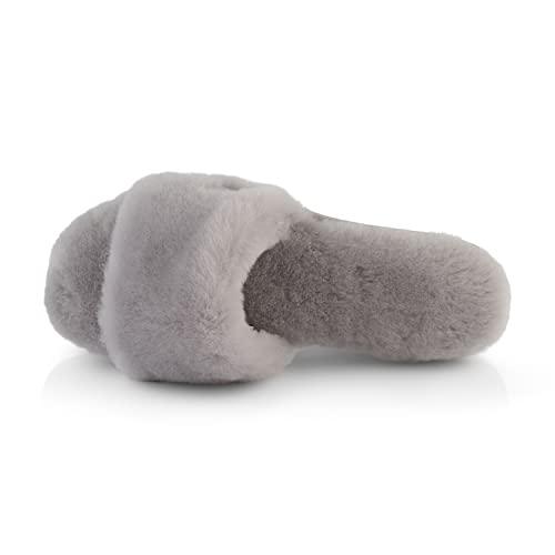 【並行輸入品】Nuknuuk Slide Women's Shearling Sandal   Comfy Indoor/Outdoor Shの画像