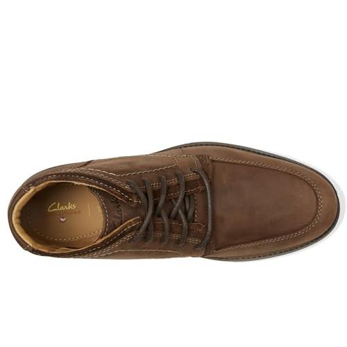 【並行輸入品】Clarks Men's Un Shire Hi Waterproof Oxford Boot， Dark Brown Leat_4