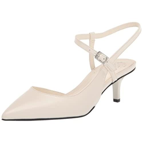 【並行輸入品】Vince Camuto レディース Riccou 子猫ヒールパンプス， ココナッツクリーム， 24 Vince Camuto W_1