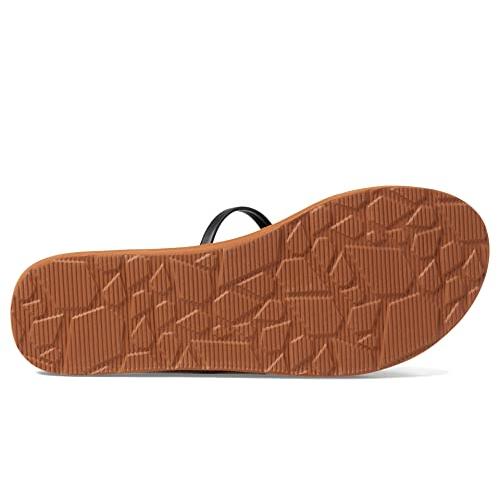 【並行輸入品】ボルコム ニュースクールII， ブラック， 10 Volcom Women's School Flip Flop Sandal，