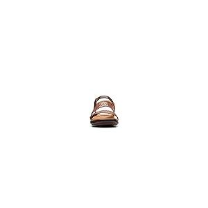 【並行輸入品】Clarks レディース レディース クラーク、キルティウェイサンダル, タンレザー, 6.5 Clarks Kitly Sandの画像