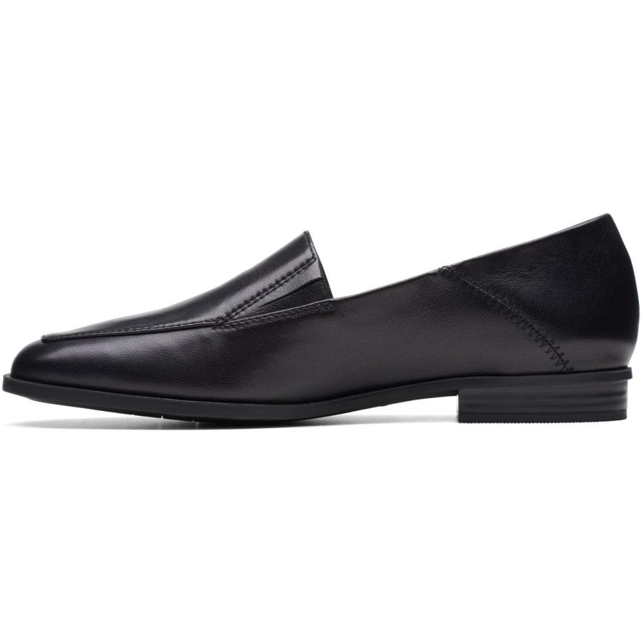 【並行輸入品】Clarks レディース サラフィナ フレバ ローファー, ブラックレザー, 9 Clarks Women's Sarafyna