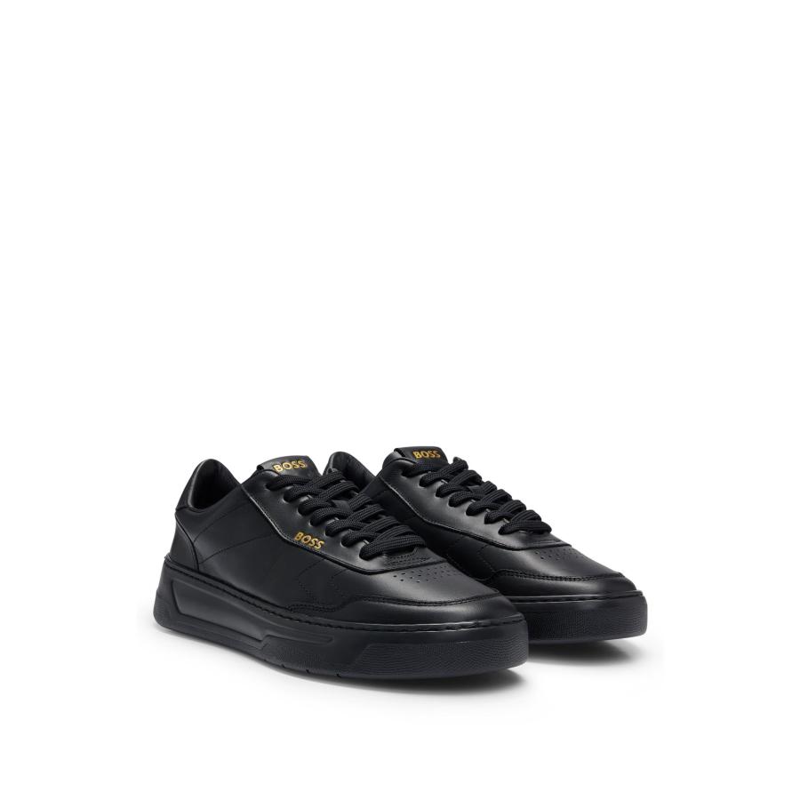 【並行輸入品】BOSS Baltimore mens Shoes, Black, 11の画像