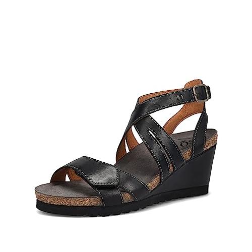 【並行輸入品】Taos レディース Xcellentサンダル, ブラック, 10 10.5 Taos Women's Xcellent Blacの画像