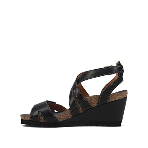 【並行輸入品】Taos レディース Xcellentサンダル, ブラック, 10 10.5 Taos Women's Xcellent Blacの画像