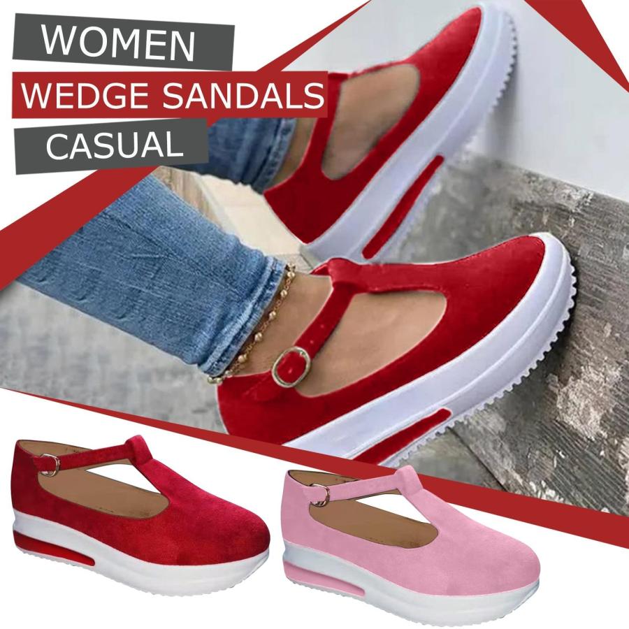 【並行輸入品】Wedge Sandals for Women Dressy Slippers for Women and Men Pillowの画像
