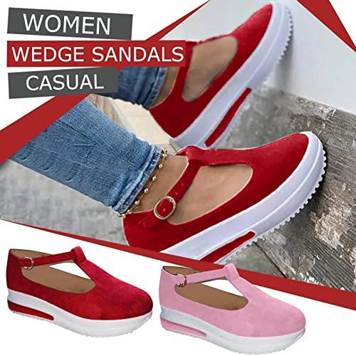 【並行輸入品】Wedge Sandals for Women Dressy Slippers for Women and Men Pillowの画像