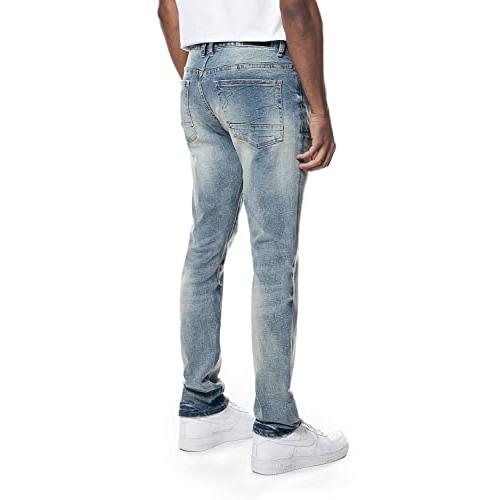 並行輸入品】Smoke Rise Essential Slim Denim Jeans Marsh Blue 42/32 